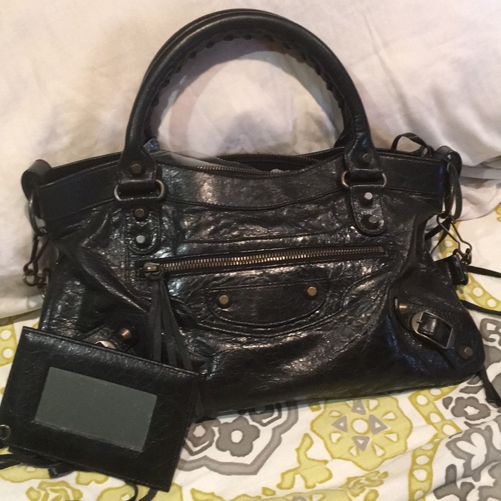 Balenciaga Motocross Classic City Bag.